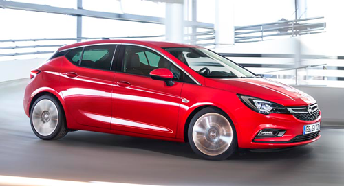 Opel Astra hatchback turbo 2018 for rent in Lebanon